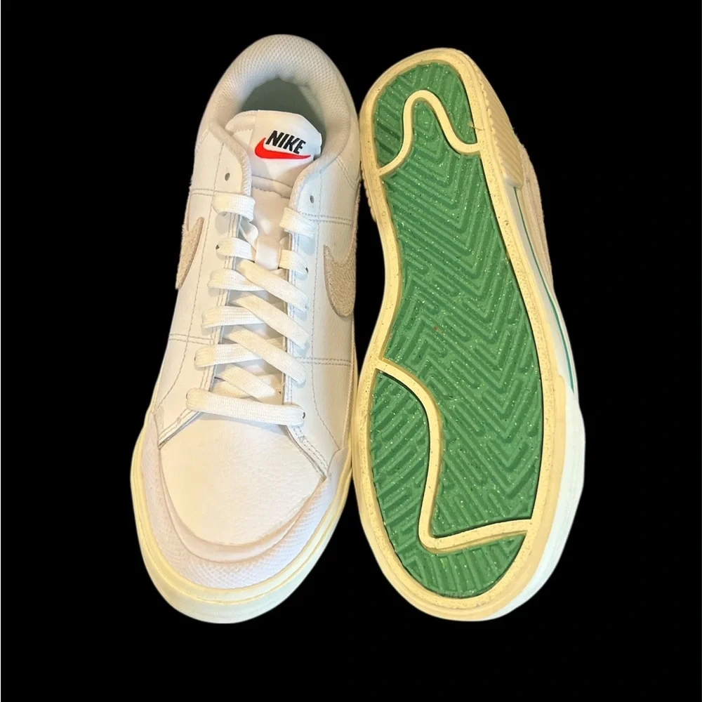 Size 8.5 - Nike Court Legacy‎ Lift White Stadium Green W